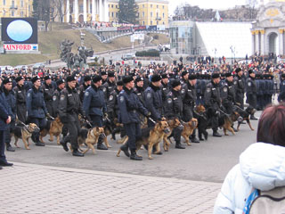 Спецпідрозділ на Майдані