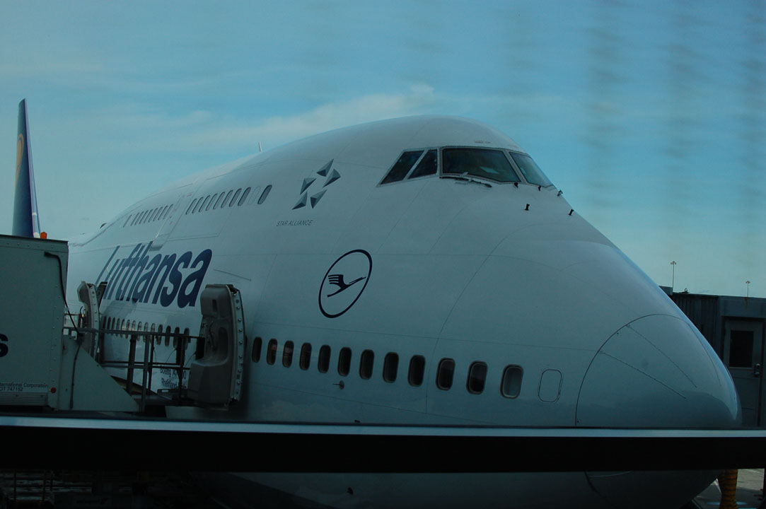 Літак авіакомпанії Lufthansa
