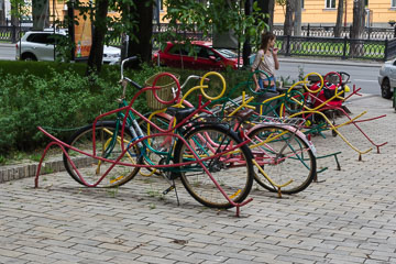 Парковка велосипедів